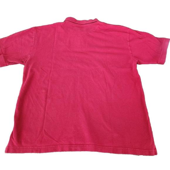 Walt Disney World Mens Mickey Mouse Embroidered Polo Red Large Disneyland Resort - Picture 4 of 7